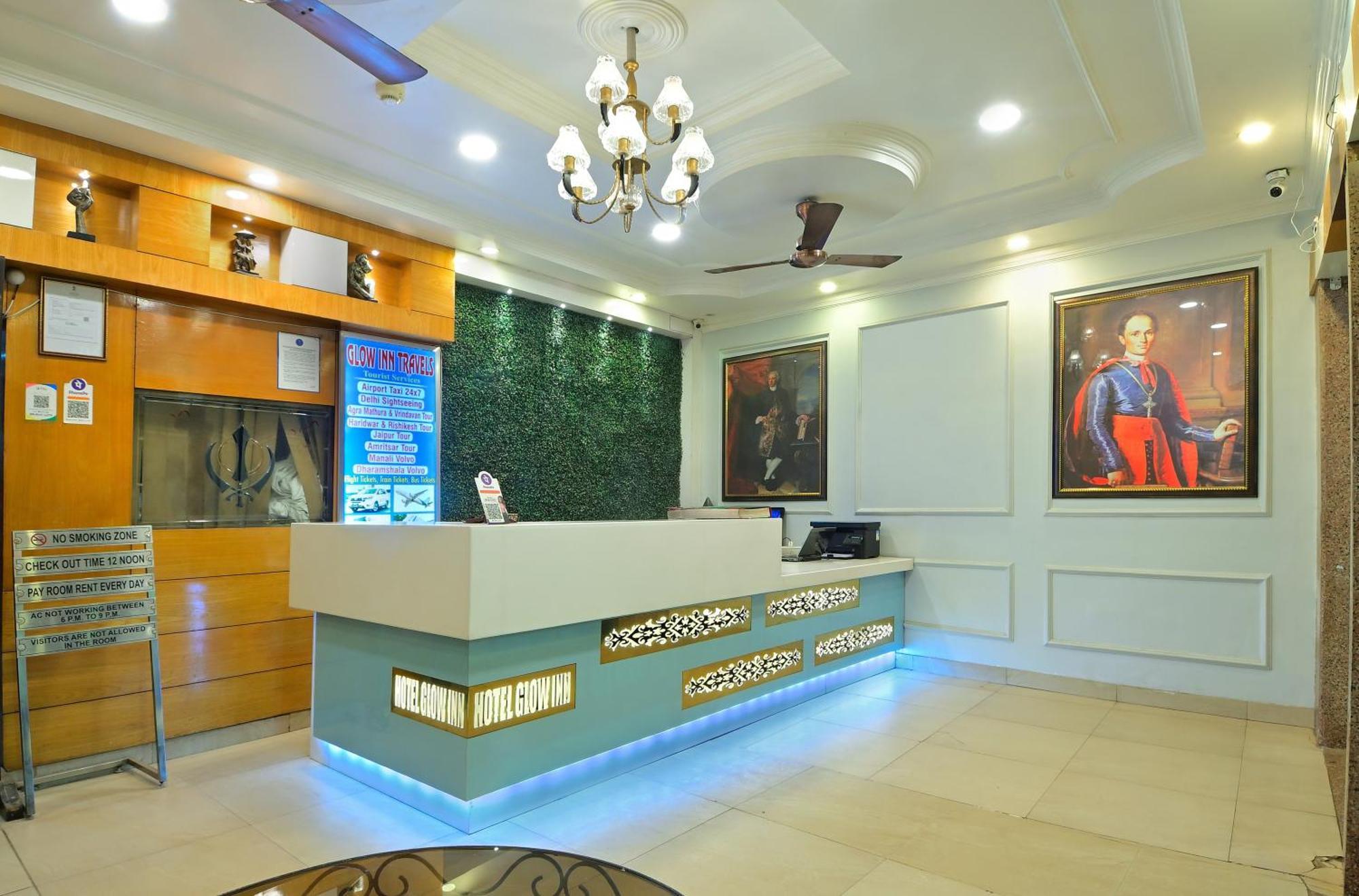 Hotel Glow Inn Paharganj-3 Mins Walk From New Delhi Railway Station エクステリア 写真