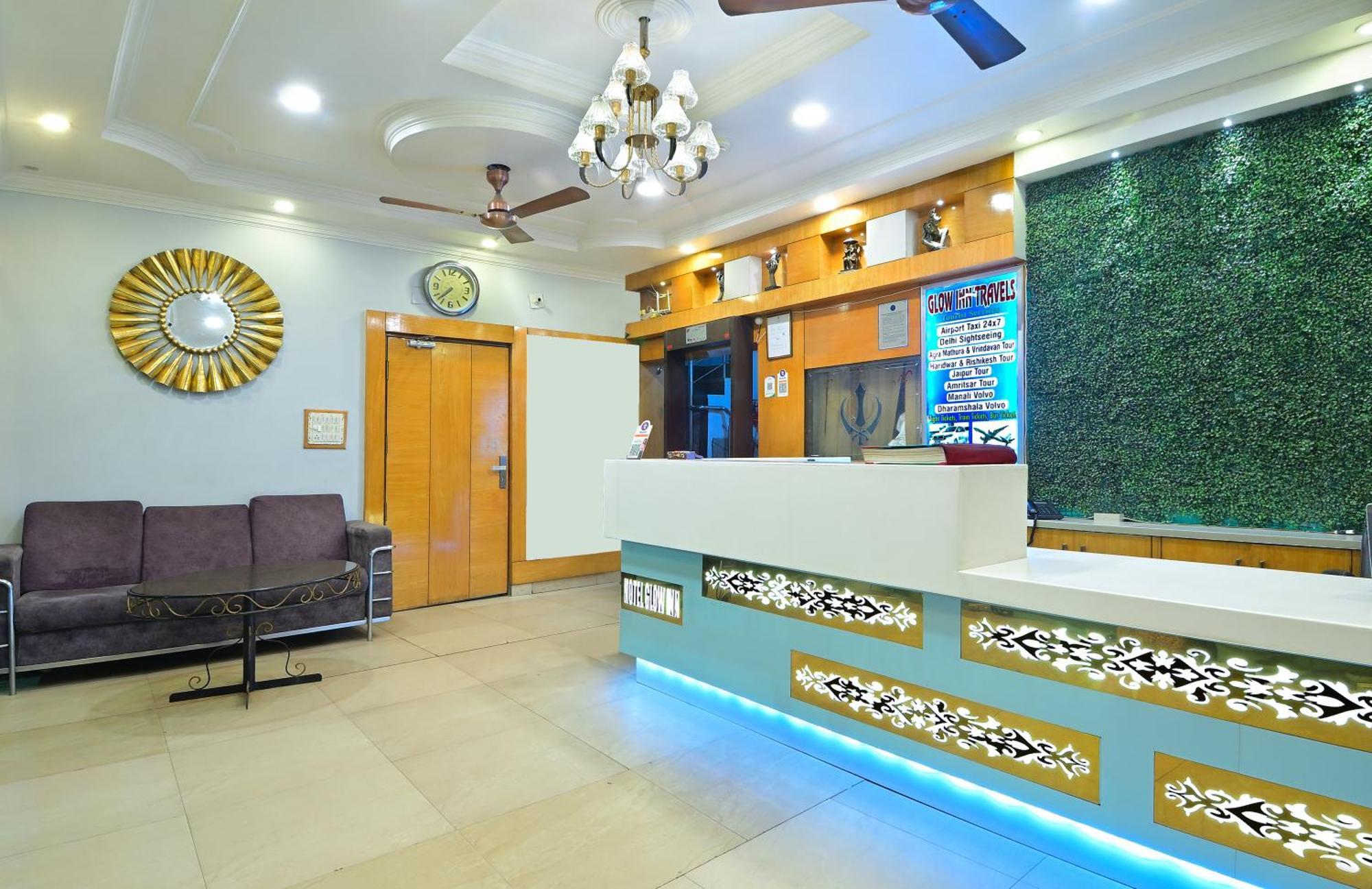 Hotel Glow Inn Paharganj-3 Mins Walk From New Delhi Railway Station エクステリア 写真