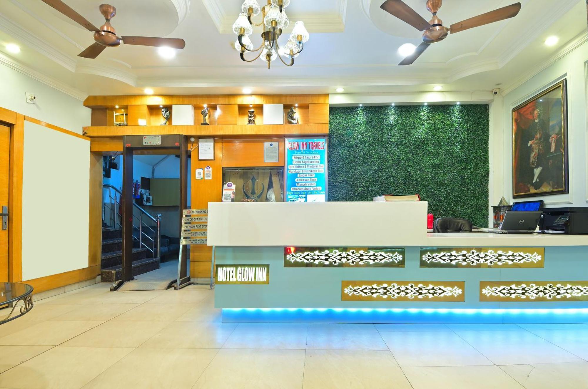 Hotel Glow Inn Paharganj-3 Mins Walk From New Delhi Railway Station エクステリア 写真